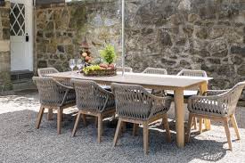 Essential Dining Table With Rectangular Ceramic Top Patio Dining Furniture Patio Furnishings Modern Outdoor Dining