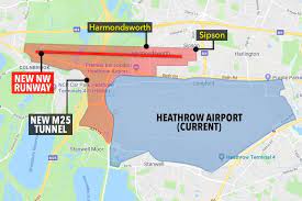 Third Runway Heathrow Map Heathrow Third Runway Map And Flight Path Plans – Which Areas Would Be  Affected And What Would The Noise Level Be?