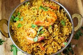 Prawn Biryani In Rice Cooker Whitbit S Indian Kitchen Rice Cooker Recipes Prawn Biryani Recipes Biryani Recipe