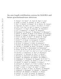 4205 downloads free for personal use. Pdf An Arm Length Stabilization System For Kagra And Future Gravitational Wave Detectors An Arm Length Stabilization System For Kagra And Future Gw Detectors An Arm Length Stabilization System For Kagra And Future