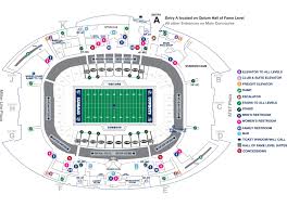 ohio state stadium seating chart view at t stadium dallas