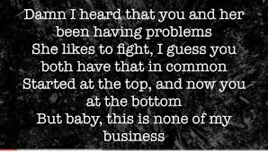 She Like To Fight Guess You Both Have That In Common None Of My Business Cher Lloyd Cher Lloyd Song Lyrics Lyrics