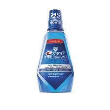 This crest alcohol free mouthwash is proven to reduce the early signs of gum disease, including bleeding gums, reduce gum inflammation, and kills plaque and bad breath germs. Crest Pro Health Multi Protection Mouthwash