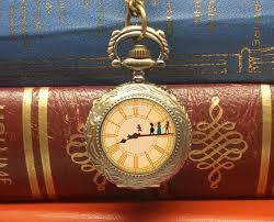 Peter Pan Big Ben Clock Pocket Watch Necklace Pocket Watch Necklace Pocket Watch Necklace