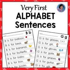 Alphabet Sentences Beginning Sounds And Letter Recognition Remote Learning In 2020 Letter Recognition Alphabet Learning Letters