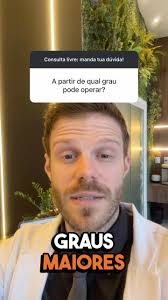 TENHO SÓ -0.50, POSSO OPERAR?, Pergunta diária dos pacientes, e a resposta  é: depende dos exames!, Mas sim, podemos operar até mesmo graus MUITO  baixos de forma personalizada ☺️, E o contrário também ...