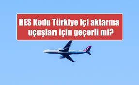 Hayat eve sığar uygulaması ile. Hes Kodu Turkiye Ici Aktarma Ucuslari Icin Gecerli Mi