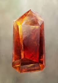 Citrine 004 By Zsoltkosa Fire Stone Crystal Gem Gemstone Jewel Red Amber Fire Gold Equipment Gear Magic Item C Fire And Stone Crystal Art Stones And Crystals
