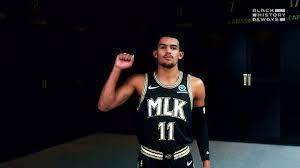 Hawks mlk classic presented by georgia power. Espn Atlanta Hawks Honor The Birthday Of Martin Luther King Jr With City Edition Uniforms And New Court Facebook