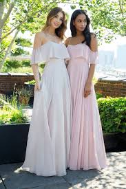 Style 5854 Hayley Paige Occasions Bridesmaids Dress Dusty Ros Dusty Rose Bridesmaid Dresses Dusty Rose Bridesmaid Dress Chiffon Long Sleeve Bridesmaid Dress