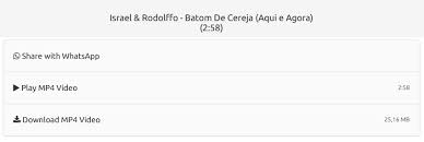 At the same time, it is possible to see that it is easier to find music thanks to the download from youtube urls. Download Tubidy Baixaki