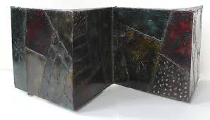 Chromed steel coffee table with smoked glass top in the style of paul mayan. Paul Evans Zig Zag Coffee Table 1966 Inventory Wolfs Fine Paintings And Sculpture