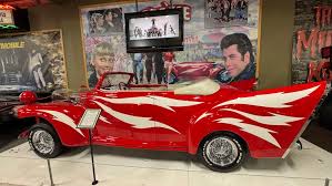 GREASE was always one of my favorite movies growing up! So cool to see Greased  Lightning - the vehicle used in the popular 1978 classic at the Volo Auto  Museum in Volo, Illinois.