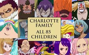 Charlottes mascarpone e joscarpone by wafalo. Every Single Son Of The Charlotte Family Officially Revealed By Oda Onepiece