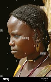 Africa Chad portrait of girl