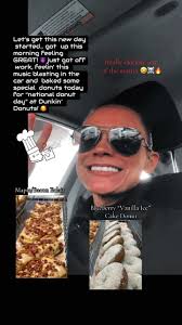 Here we go 🤎 #fyp #nationaldonutday #baker #dunkindonuts #maplebacondonut  #blueberryvanilla #longjohn #eclair #cake #dessert #cooking #brookebanks #bb