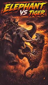TIGER VS ELEPHANT – UNBELIEVABLE MOMENT ...