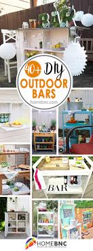 This outdoor rustic bar is easy to build and it's a simple, portable outdoor bar that can be used for an outdoor wedding bar and more! 40 Best Diy Outdoor Bar Ideas And Designs For 2021