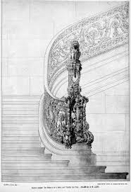 Competition Design For The Banister Of A Staircase For A Royal Palace Architecture Sketch Architecture Drawing Architecture Concept Drawings