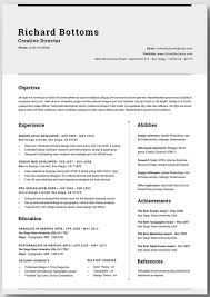 20 free resume word templates to