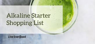 This is a great help. Alkaline Diet Shopping List For Beginners Live Energized