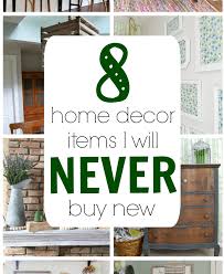 A home without home decor is nondescript and lacking character. Home Decor Items That I Never Buy New Refresh Living