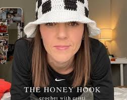 CROCHET PATTERN Checkered Bucket Hat Pattern Only