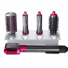 I personally love this vintage floral one from amazon. Bubm Wall Mount Holder For Dyson Airwrap Styler Hair Curling Iron Wand Barrels And Brushes Aluminum