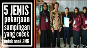 Jika kamu punya tetangga anak kuliahan yang terlihat sibuk, kamu bisa menawarkan jasa pengetikan makalah. Pekerjaan Yang Cocok Untuk Anak Smk Pintar Mencocokan