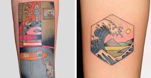 The advent of minimalist art movement was born from minimalist design, which had its start around the 1920s with architecture. Japanese Style Tattoos Put Modern Twist On Japanese Woodblock Prints