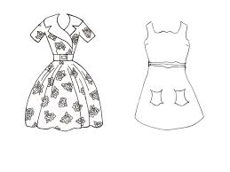 Design your own clothes, create color pages, style dresses in any color, gradient, glitter or pattern! Dress Coloring Pages Beautiful Coloring Pages For Print