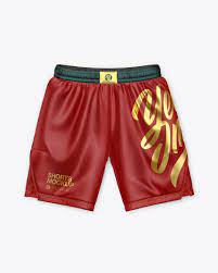 Download Silk Shorts Mockup In Apparel Mockups On Yellow Images Object Mockups