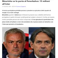 Fenerbahçe'ye İtalya'dan orta saha! Mourinho eski takımından transfer  istiyor