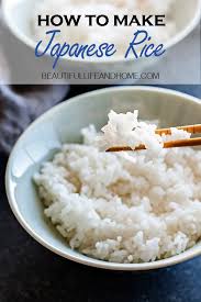 Water ratio for white rice. How To Make Japanese Rice Beautiful Life And Home