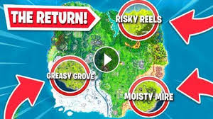 Travis scott is an icon series outfit in fortnite: Og Locations Returning To The Fortnite Map