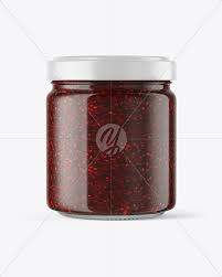 Download Clear Glass Jar With Raspberry Jam Mockup In Jar Mockups On Yellow Images Object Mockups PSD Mockup Templates