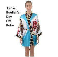 Ferris Bueller's Day Out 80s Robe Kimono Films FBDO - Etsy