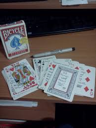 It's a 52 things i love about you book made out of a stack of regular playing cards. 52 Things I Love About Craftsbykristine