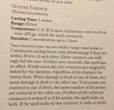 463 2.0 when you fall more than 5 feet, you take bludgeoning damage equal to half the distance you fell when you land. Matthew Mercer On Twitter The Damage Is Still Shared Between The Two Immediately So The Spell Ends After The Damage Taken Is Shared