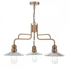 A wide variety of copper ceiling lights options are available to you, such as lighting solutions service, base material, and warranty(year). Dar Lighting Adeline 3 Light Multi Arm Ceiling Pendant Light In Copper Finish Ade0364 Lighting From The Home Lighting Centre Uk