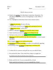 Before you leave, please turn off the lights. Adverb Clauses Of Time Pdf Adverb Clauses Of Time Grammar Practice Worksheets Table Of Contents Quick And Handy Grammar Review Adverb Clauses 2 Time Course Hero