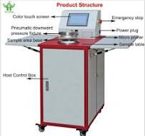 Textile Fabric Air Permeability Testing Machine ISO 9237 ...