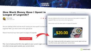 Here is how much you have spent in league of legends: How Much Time I Spent On Lol Your How To Guide
