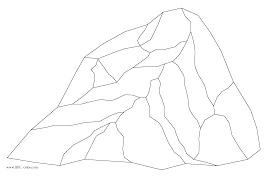 Rocks and minerals can be easily identified once you know what to look for. Rock Coloring Page Coloring Home