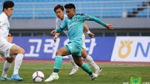 Melawan bucheon fc 1995, ansan greeners. Asnawi Ciptakan 3 Peluang Ansan Greeners Menang Tipis Atas Bucheon