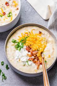 Who doesn't love a bowl of cream of potato soup? Loaded Potato Soup Recipe Natashaskitchen Com