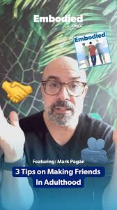Last week, we spoke with Mark Pagán, creator of the Other Men Need Help  podcast (@othermenneedhelp), about the challenges of male friendship. 🤝 🫂  For all genders, making friends in adulthood can