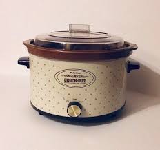 While most historians believe that the first crocks were made in france and germany, they became very popular in colonial america where they were used for a variety of kitchen storage methods, including fermenting, canning, and pickling in a brine, especially for turning cabbage into sauerkraut and cucumbers into pickles. Large 5 Quart Vintage Rival Crock Pot Ceramic Stoneware Slow Etsy Rival Crock Pot Slow Cooker Crock Pot Crock