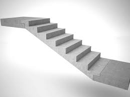 The prefab concrete stairs boost performances in board production. Prefabricated Concrete Open Staircase Stairs By Progress