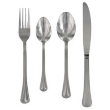 Nos 24pcs gold flatware rogers golden royalty wards catalog pierced rose flower pattern ornate 36 pcs gold flatware estia bouquet hostess set gold flatwate set fsncy flatware gold knife fork spoons. Bulk Classic Pattern Stainless Steel Flatware Sets 2 Ct Packs Dollar Tree